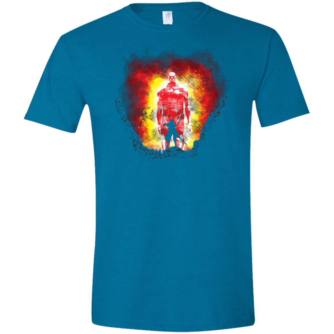 T-Shirts Antique Sapphire / S Human Prey Men's Semi-Fitted Softstyle