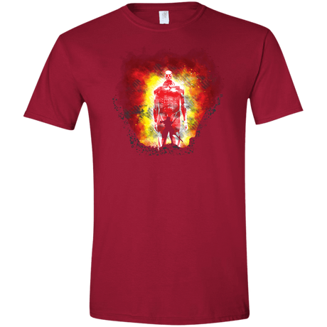 T-Shirts Cardinal Red / S Human Prey Men's Semi-Fitted Softstyle