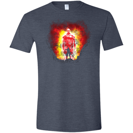 T-Shirts Heather Navy / S Human Prey Men's Semi-Fitted Softstyle