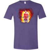 T-Shirts Heather Purple / S Human Prey Men's Semi-Fitted Softstyle