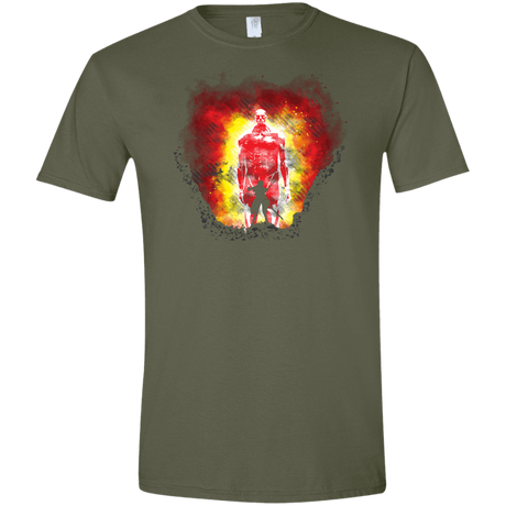 T-Shirts Military Green / S Human Prey Men's Semi-Fitted Softstyle