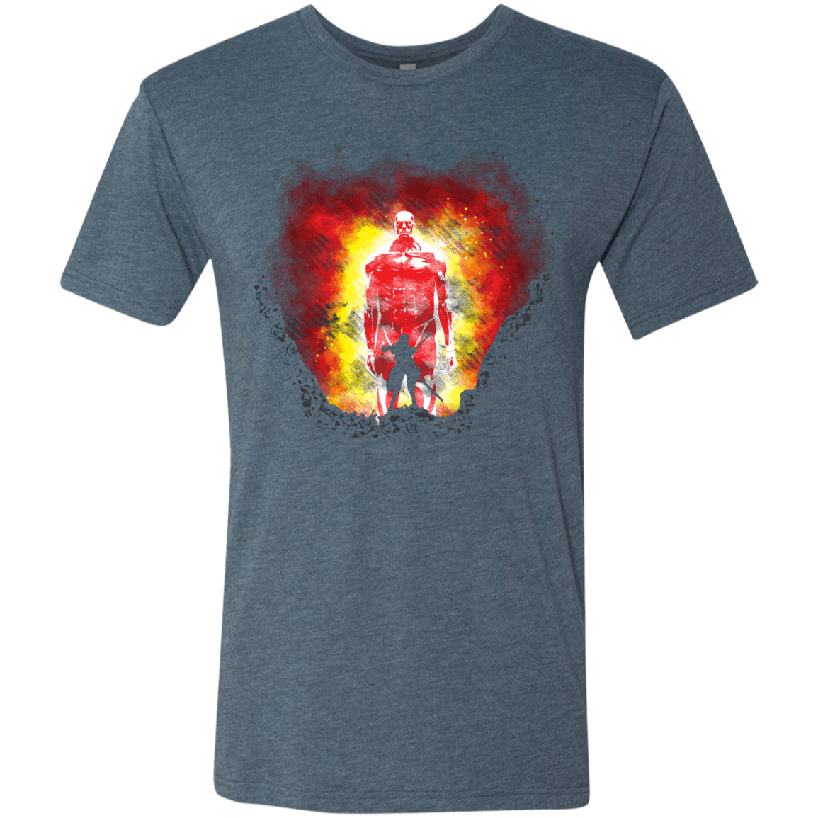 T-Shirts Indigo / S Human Prey Men's Triblend T-Shirt