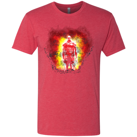 T-Shirts Vintage Red / S Human Prey Men's Triblend T-Shirt