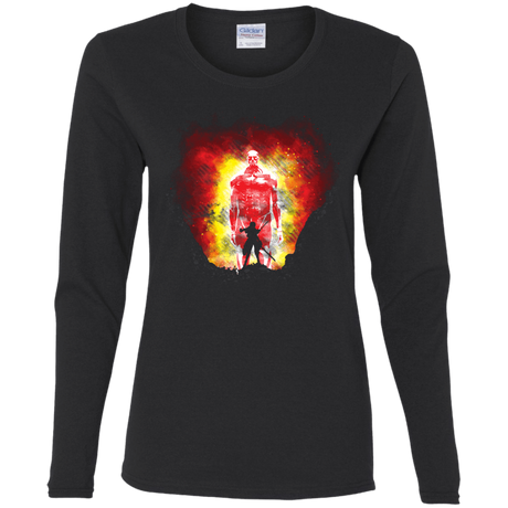 T-Shirts Black / S Human Prey Women's Long Sleeve T-Shirt
