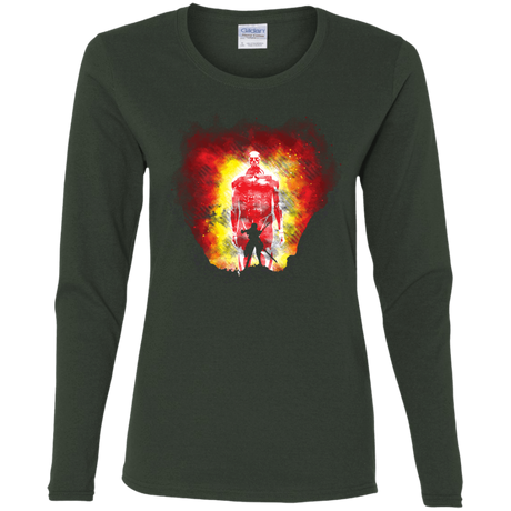 T-Shirts Forest / S Human Prey Women's Long Sleeve T-Shirt