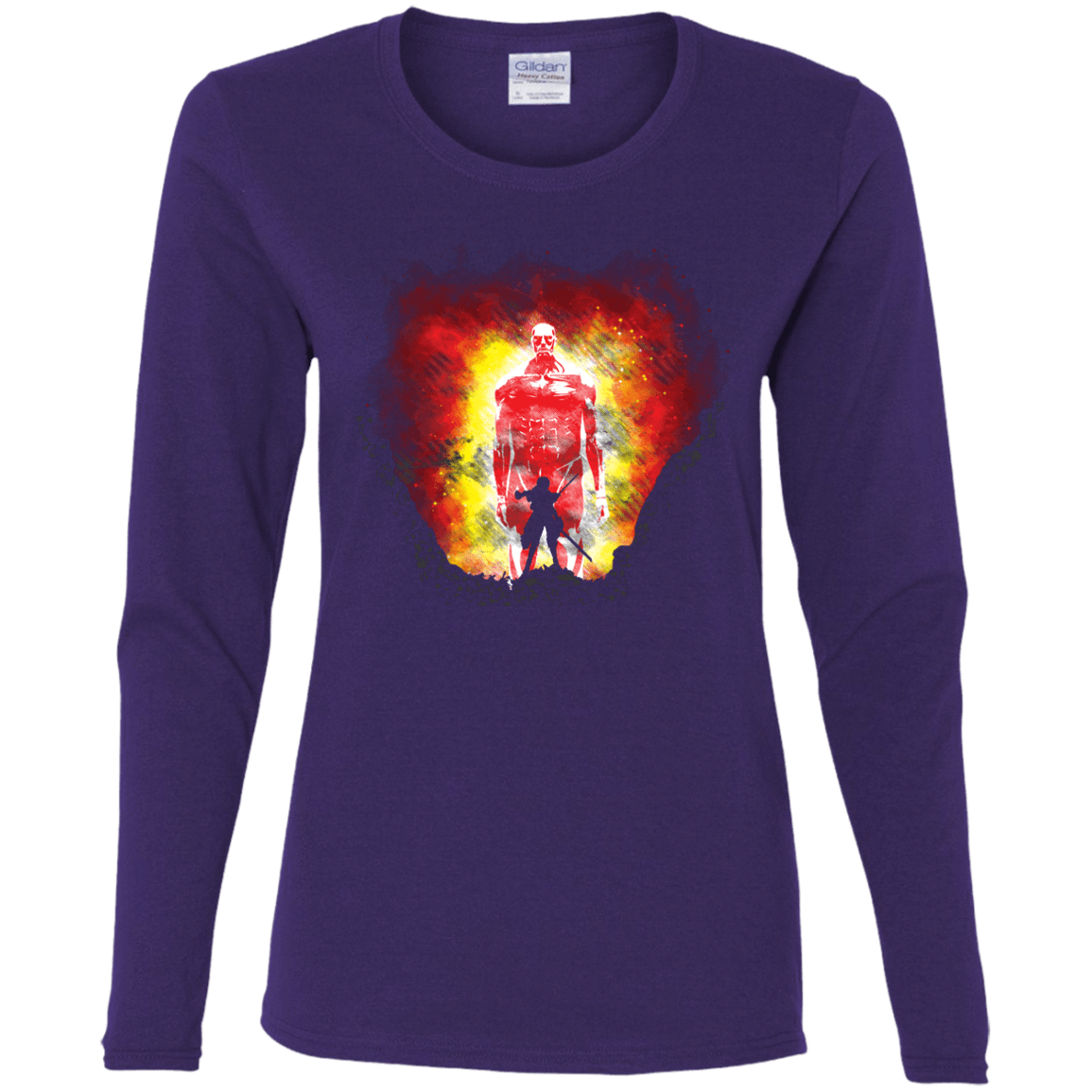T-Shirts Purple / S Human Prey Women's Long Sleeve T-Shirt