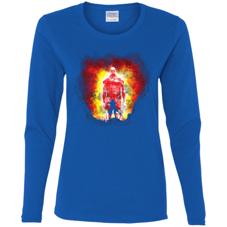 T-Shirts Royal / S Human Prey Women's Long Sleeve T-Shirt