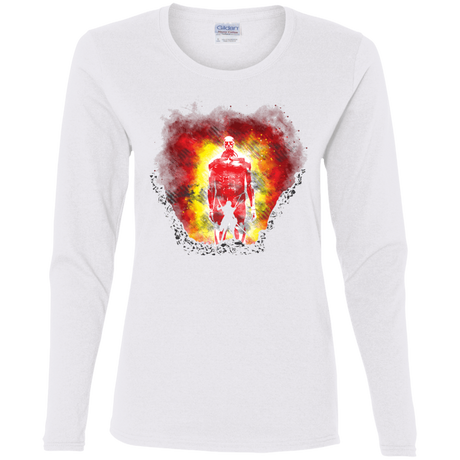 T-Shirts White / S Human Prey Women's Long Sleeve T-Shirt