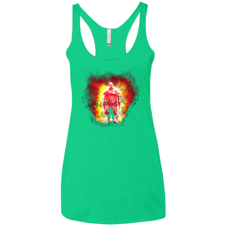 T-Shirts Envy / X-Small Human Prey Women's Triblend Racerback Tank
