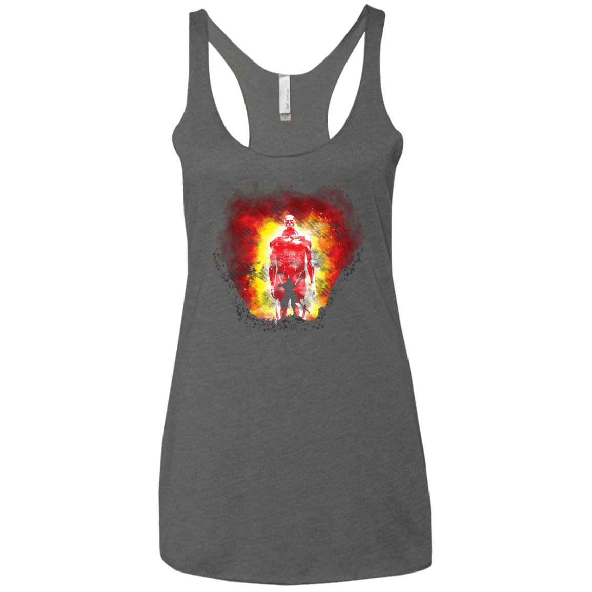 T-Shirts Premium Heather / X-Small Human Prey Women's Triblend Racerback Tank