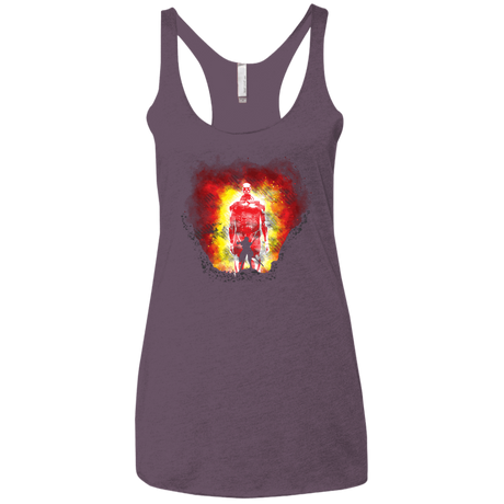 T-Shirts Vintage Purple / X-Small Human Prey Women's Triblend Racerback Tank