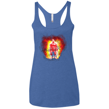 T-Shirts Vintage Royal / X-Small Human Prey Women's Triblend Racerback Tank