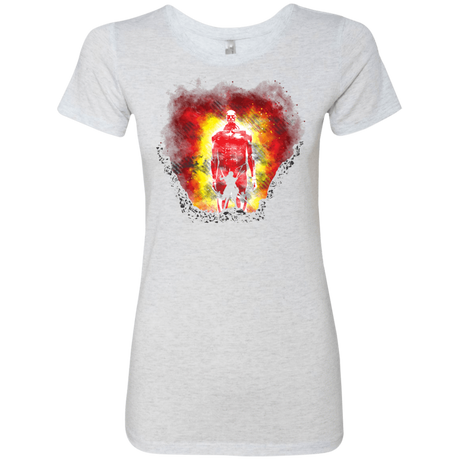 T-Shirts Heather White / S Human Prey Women's Triblend T-Shirt
