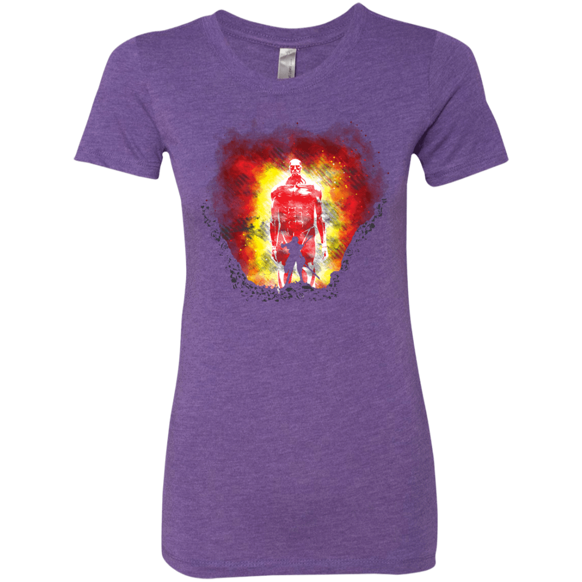 T-Shirts Purple Rush / S Human Prey Women's Triblend T-Shirt