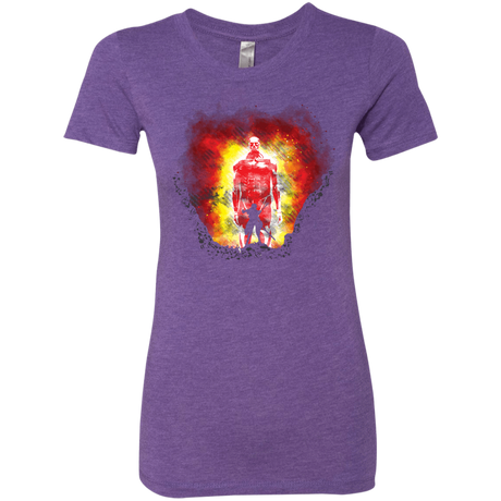 T-Shirts Purple Rush / S Human Prey Women's Triblend T-Shirt