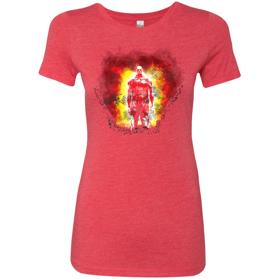 T-Shirts Vintage Red / S Human Prey Women's Triblend T-Shirt
