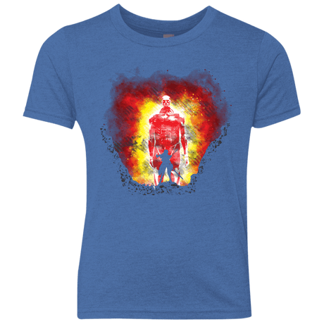 T-Shirts Vintage Royal / YXS Human Prey Youth Triblend T-Shirt