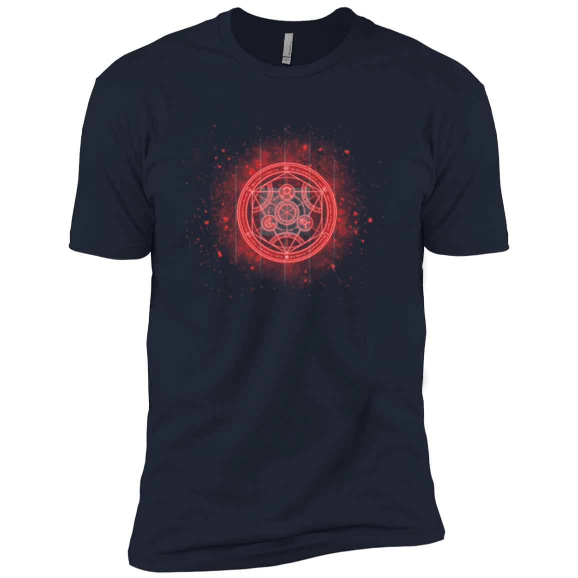 T-Shirts Midnight Navy / YXS Human Transmutation Circle Boys Premium T-Shirt