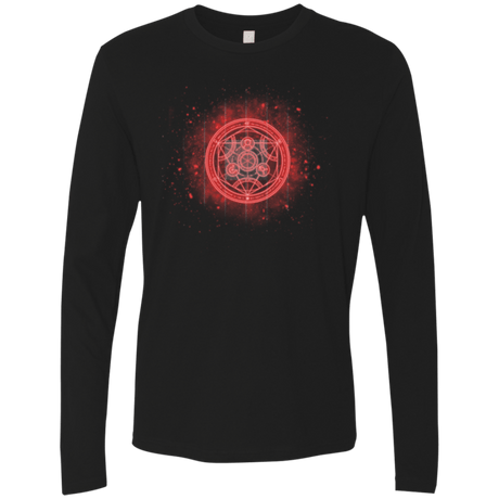 T-Shirts Black / Small Human Transmutation Circle Men's Premium Long Sleeve