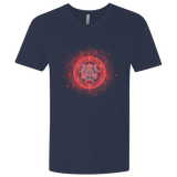 T-Shirts Midnight Navy / X-Small Human Transmutation Circle Men's Premium V-Neck