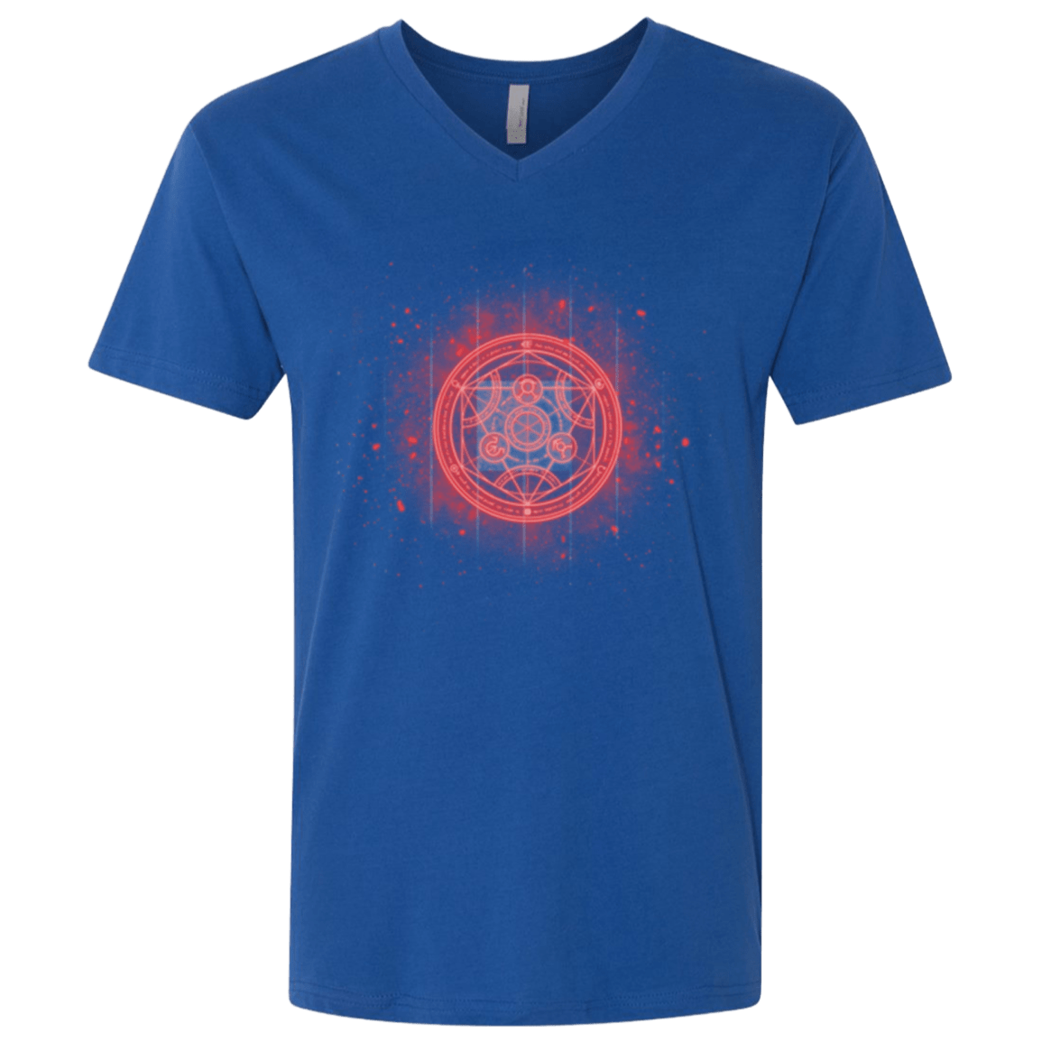 T-Shirts Royal / X-Small Human Transmutation Circle Men's Premium V-Neck
