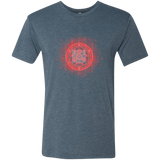 T-Shirts Indigo / Small Human Transmutation Circle Men's Triblend T-Shirt