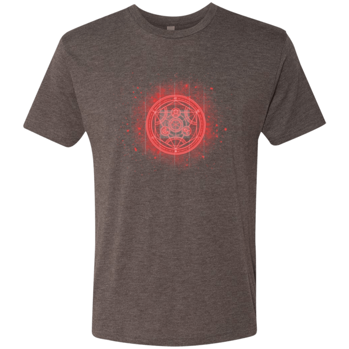 T-Shirts Macchiato / Small Human Transmutation Circle Men's Triblend T-Shirt