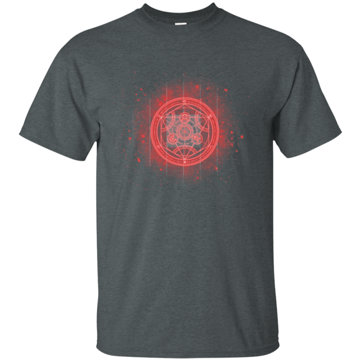 T-Shirts Dark Heather / Small Human Transmutation Circle T-Shirt