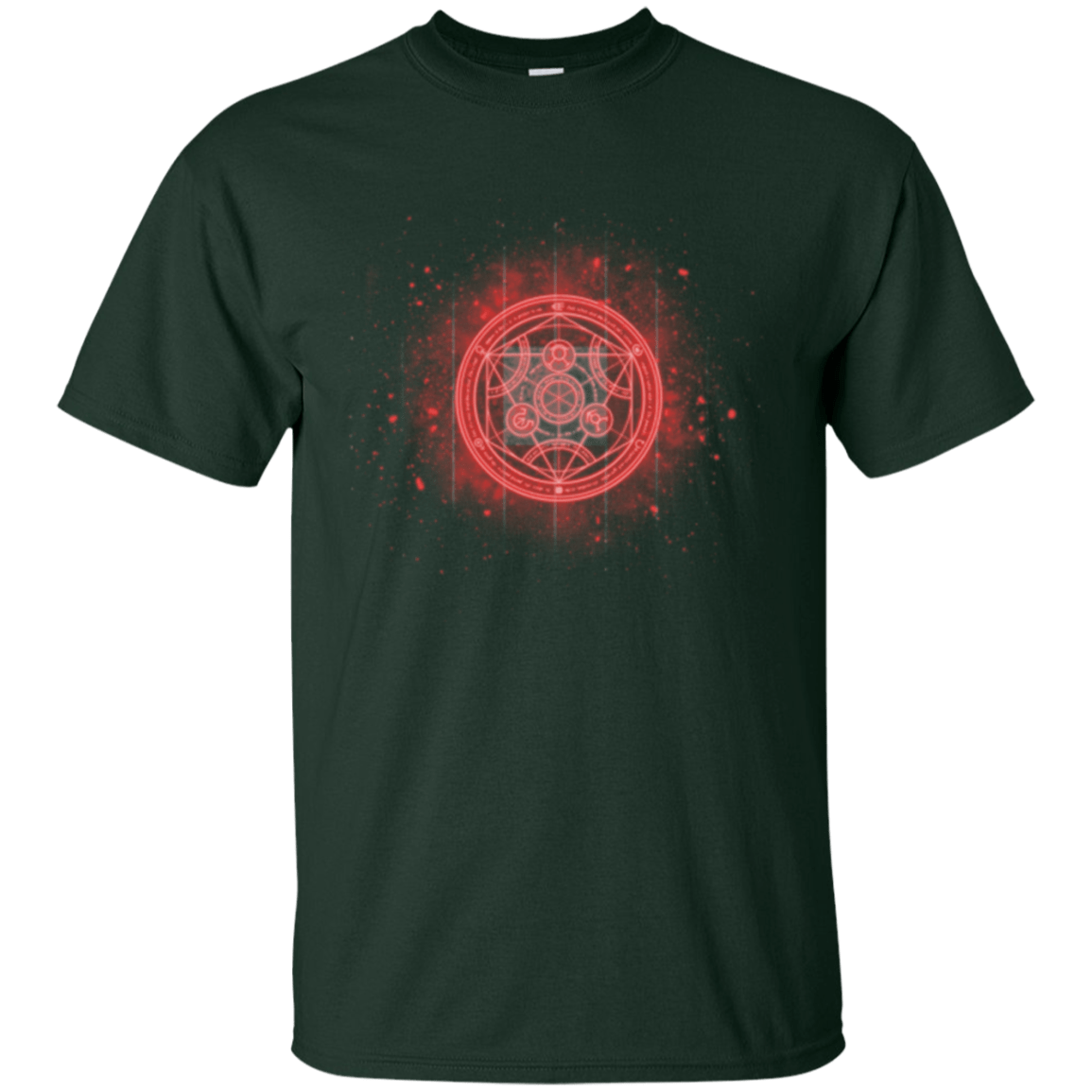 T-Shirts Forest Green / Small Human Transmutation Circle T-Shirt