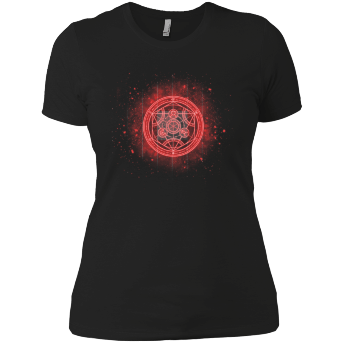 T-Shirts Black / X-Small Human Transmutation Circle Women's Premium T-Shirt
