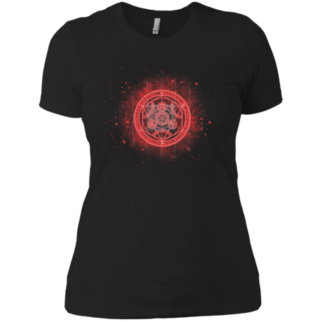 T-Shirts Black / X-Small Human Transmutation Circle Women's Premium T-Shirt