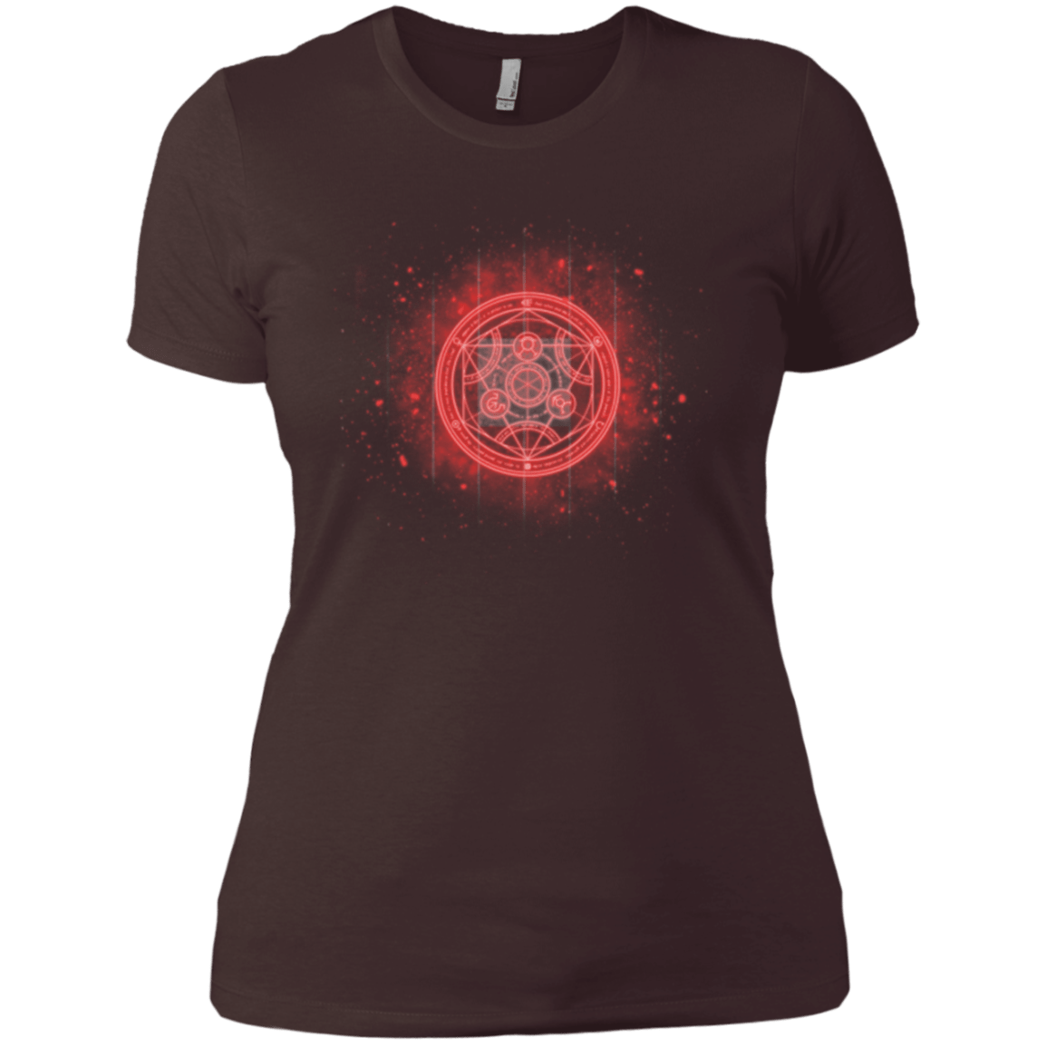 T-Shirts Dark Chocolate / X-Small Human Transmutation Circle Women's Premium T-Shirt
