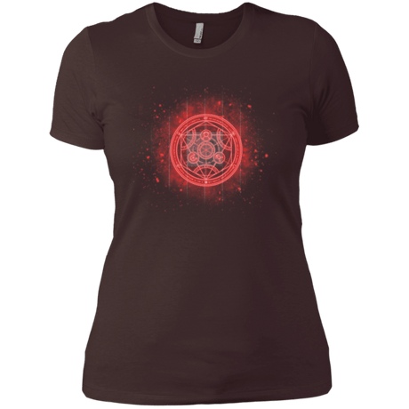 T-Shirts Dark Chocolate / X-Small Human Transmutation Circle Women's Premium T-Shirt