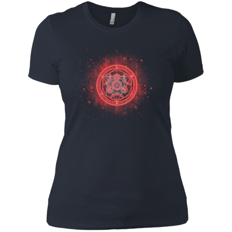 T-Shirts Indigo / X-Small Human Transmutation Circle Women's Premium T-Shirt