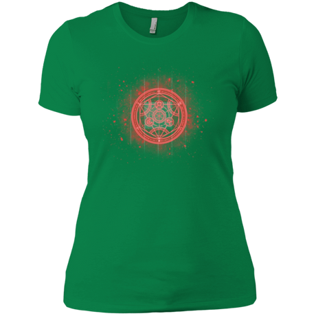 T-Shirts Kelly Green / X-Small Human Transmutation Circle Women's Premium T-Shirt