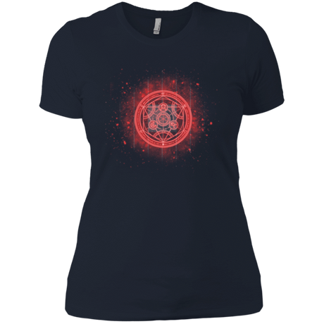 T-Shirts Midnight Navy / X-Small Human Transmutation Circle Women's Premium T-Shirt