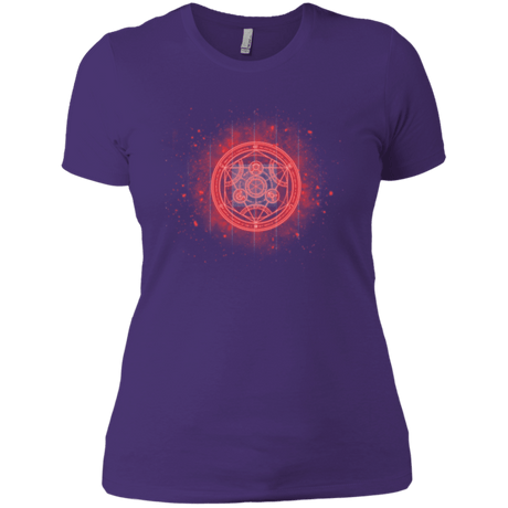 T-Shirts Purple / X-Small Human Transmutation Circle Women's Premium T-Shirt