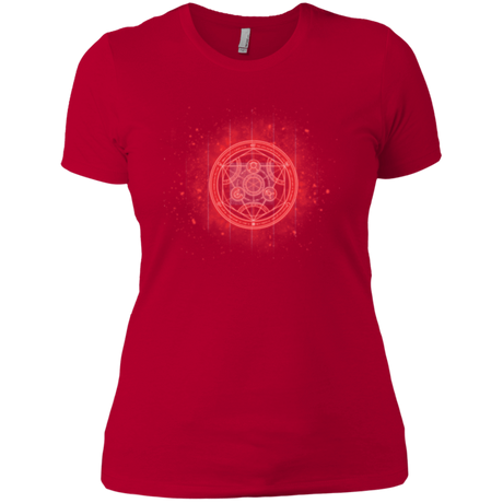 T-Shirts Red / X-Small Human Transmutation Circle Women's Premium T-Shirt