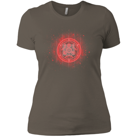 T-Shirts Warm Grey / X-Small Human Transmutation Circle Women's Premium T-Shirt