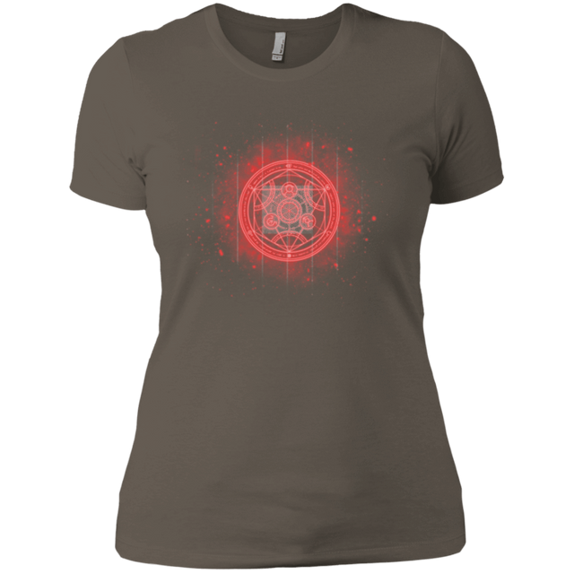 T-Shirts Warm Grey / X-Small Human Transmutation Circle Women's Premium T-Shirt