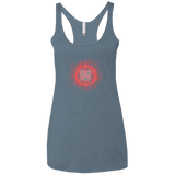 T-Shirts Indigo / X-Small Human Transmutation Circle Women's Triblend Racerback Tank