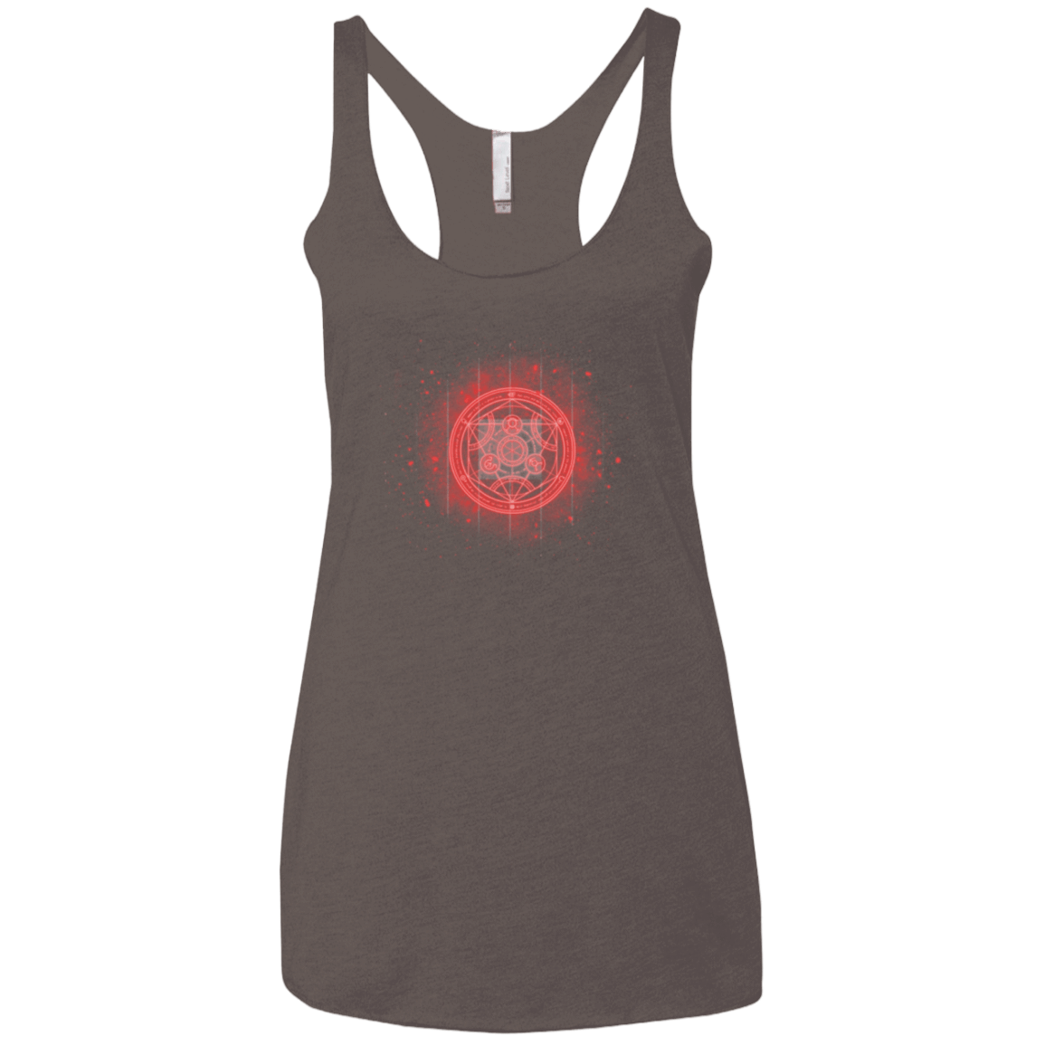 T-Shirts Macchiato / X-Small Human Transmutation Circle Women's Triblend Racerback Tank