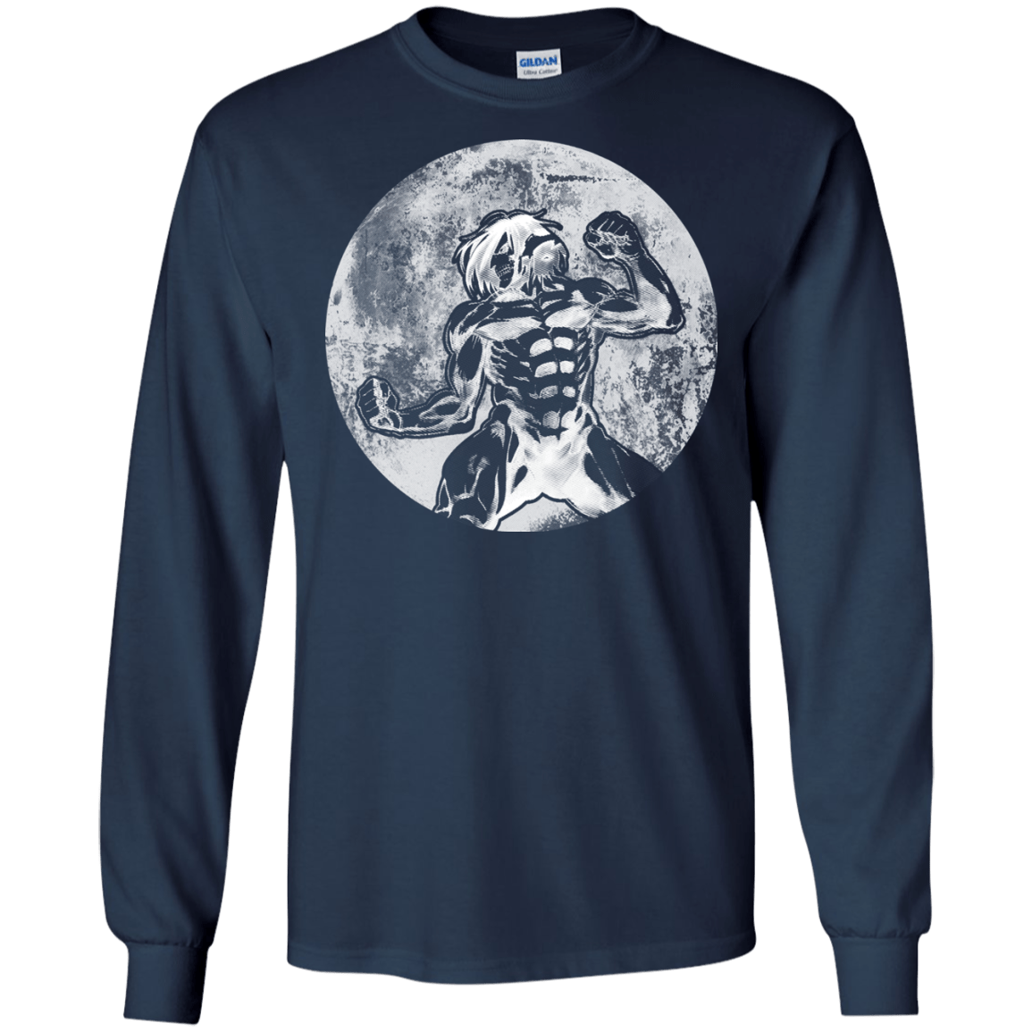 T-Shirts Navy / S Humans Strength Men's Long Sleeve T-Shirt