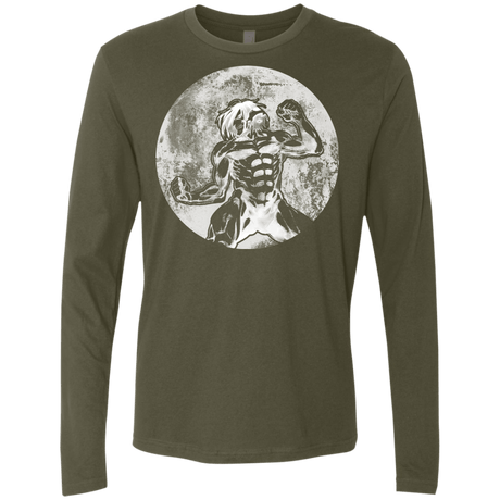 T-Shirts Military Green / S Humans Strength Men's Premium Long Sleeve