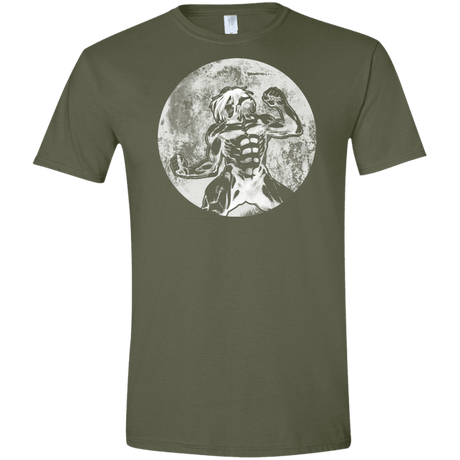 T-Shirts Military Green / S Humans Strength Men's Semi-Fitted Softstyle