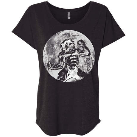 T-Shirts Vintage Black / X-Small Humans Strength Triblend Dolman Sleeve