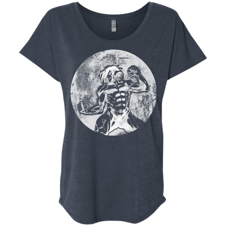 T-Shirts Vintage Navy / X-Small Humans Strength Triblend Dolman Sleeve