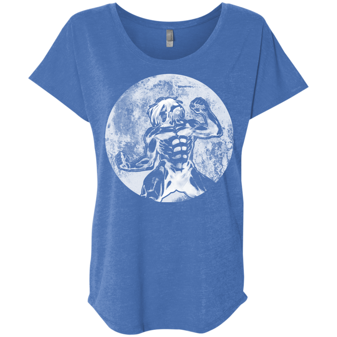 T-Shirts Vintage Royal / X-Small Humans Strength Triblend Dolman Sleeve