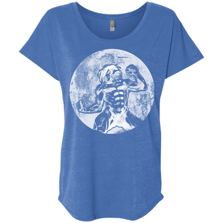 T-Shirts Vintage Royal / X-Small Humans Strength Triblend Dolman Sleeve