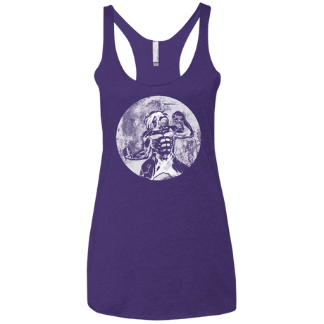 T-Shirts Purple Rush / X-Small Humans Strength Women's Triblend Racerback Tank